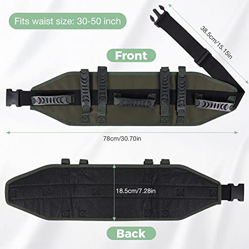 Gait Belt with 7 Handles Transfer Lift Belts for Elderly Paitients Standing Walking Assist Aid Quick Release Locking