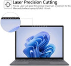 Megoo Screen Protector for Microsoft Surface Laptop 6/5/4/3 (15 inch), Tempered Glass/Anti Shatter/Anti scratch/Smudge Resistant/HD Clear, Support Surface Pen