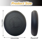 Replacement Earpads for Jabra Evolve2 65 (65MS 65UC USB)/Evolve2 40 (40UC 40MS USB)/Elite 45h On-Ear Wireless Headset, Headphone Ear Pads Cushions with Softer Protein Leather