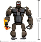 Mega Godzilla x Kong The New Empire Building Set Action Figure Kong with 541 Pieces and Accessories, 12 Inches Long, for Adult Collectors