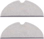 roborock Microfiber Mop Cloth 2 Packs Compatible with E Series, S5, S5 Max, S6, S6 Pure, S6 MaxV, Q5, Q5 Pro, Q5 Pro+, Q7, Q7Max, Q8Max and Q8Max+ Robot Vacuum Cleaner, Replacement Accessories
