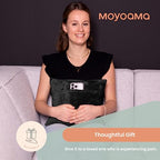 MOYOAMA Hysterectomy Pillow with Cooling Packs Included - Hysterectomy Recovery Products to Protect Vulnerable Areas - C Section Recovery Seatbelt Pillow to Relieve Pressure - Hysterectomy Gifts