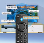Voice Remote Replacement for FireStick 3rd Gen (L5B83G), Fit for Smart TV Stick/ 4K Max, 3rd Gen, 2nd Gen, Lite, Cube(1st Gen & 3nd Gen)