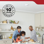 Kidde Smoke Detector, 4-Inch Compact, AA Battery Powered