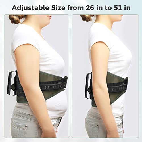 Gait Belt with 7 Handles Transfer Lift Belts for Elderly Paitients Standing Walking Assist Aid Quick Release Locking