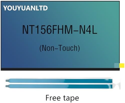 LCD Screen Replacement for B156HAN02.5, NV156FHM-N4H, NV156FHM-N4L,NV156FHM-N4T, N156HCA-E5A, Laptop FHD 1920x1080 IPS Display Panel