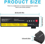 01AV423 01AV452 Laptop Battery Replacement for Lenovo ThinkPad T570 T580 T470 T480 P51S P52S TP25 A475 A485 01AV422 01AV424 01AV490 4X50M08810 SB10K97579 SB10K97580 SB10K97581 SB10K97597 - 11.4V 24Wh