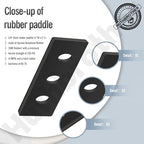Snow Blower Impeller Modification Kit - 1/4" 3-Blade Universal, for Modifies 2-Stage Machine (3)