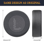 SOULWIT Cooling Gel Earpads Replacement for Jabra Evolve 75(75UC 75MS 75SE) Stereo Wireless Bluetooth Headset, Ear Pads Cushions with High-Density Noise Isolation Foam - Black