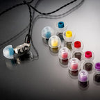 SpinFit CP100 for IEM - L - Patented Silicone Eartips for Replacement, Secure Fit and Supreme Comfort (2 Pairs) (for Nozzle Diameter from 4.5-5mm)