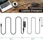Universal Chromebook Charger USB C for Hp 65W 45W USB-C Laptop Charger,Replacement for Lenovo Thinkpad/Yoga,Dell Chromebook 3100,Latitude 5420,Asus,Samsung,Acer,Google Series (65w Laptop Charger)