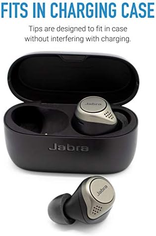 Comply TW-170-A | Memory Foam Replacement Earbud Tips for Bowers & Wilkins, Jabra, SteelSeries, TOZO, Soundcore | Ultimate Comfort, Secure Fit, Superior Noise Isolation | Black (S/M/L) (3 Pairs)