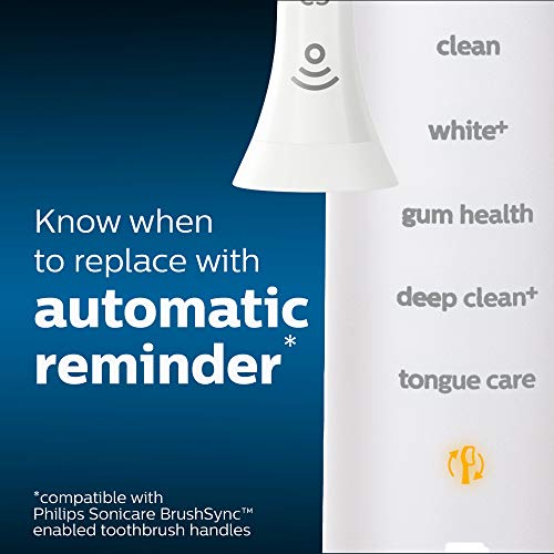 Philips Sonicare Genuine C3 Premium Plaque Control Replacement Toothbrush Heads, 2 Brush Heads, White, HX9042/65