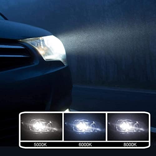 Sinoparcel D1S Xenon HID Headlights Bulb - 8000K 35W High Low Beam 66144 66140 85140 85415 Replacement Bulb - Pack of 2
