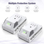C D H 2 Packs 24V 3000mAh Replacement Battery for Snow Joe+Sun Joe 24V Lithium-iON Battery Series 24BAT-LTX/LTW/LTE/LT/XR EcoSharp Pro