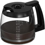 14-CUPS Coffee Maker Glass Carafe Replacement Pot Compatible with Cuisinart Coffee Machine DCC-2200RC, DCC-2200, DCC-3200, DCC-3200P1, DCC-3200FR, DCC-2600, DCC-2800, DCC-1800FR, CBC-7400, CBC-7000PC
