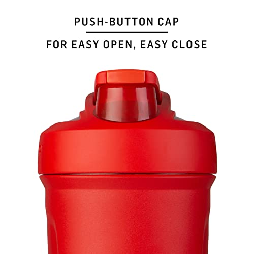 BlenderBottle Strada Shaker Cups with Silicone Straws, (2 24-Ounce Bottles and 2 Straws)