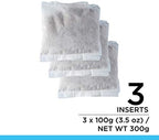 Fluval Aquarium Filter Media Replacement Bundle, 3-Pack ClearMax Phosphate Remover and Zeo-Carb