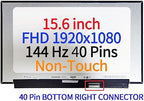 LM156LF2F01 LM156LF2F 01 03 LM156LF2F03 144Hz Replacement Laptop IPS FHD 40 pin LCD Screen Digitizer Display Panel N156HRA-EA1 B156HAN08.4 NV156FHM-NX3 V8.0 NV156FHM-NX1 B116XAK01.1