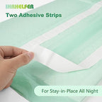 Bed Pads Disposable Adult IHRHELFER Ultrasorbs Premium Incontinence Pads Heavy Duty Changing Pad Ultra Absorbent Underpads Chucks Pads Pee Pads for Kids Elderly Pet (XL 30x36inch, 90g/Piece, 30 Count)