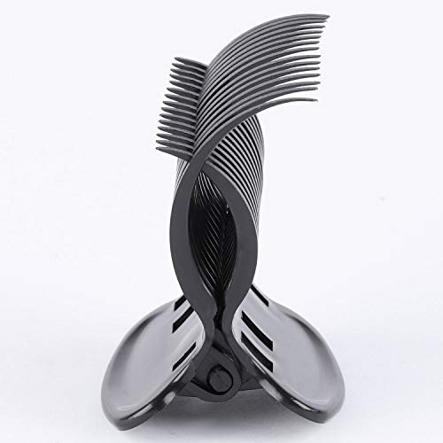Tbestmax 24 Hot Roller Clips for Hair Curler Claw Clip Replacement Hair Section Styling for Women Girls Black