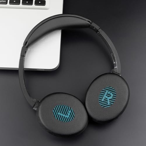 SOULWIT Ear Pads Cushions Replacement for Bose On-Ear 2 (OE2 & OE2i)/ SoundTrue On-Ear (OE)/ SoundLink On-Ear (OE) Headphones, Earpads with High-Hensity Noise Isolation Foam - OE2 PL Black