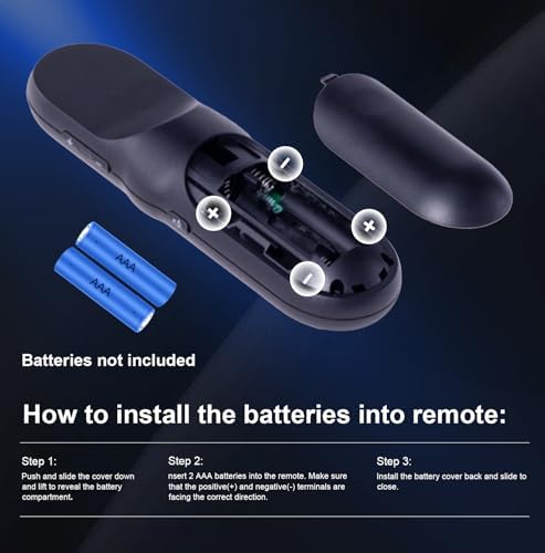 Universal Remote-Control Compatible for Vizio Smart-TV, XRT270-Remote-Bluetooth Voice Replacement Applicable with 4K Quantum Pro Vizio Smart TV V-Series M-Series and More Vizio Smart TV Models