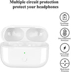 Compatible for AirPods Pro Charging Case Replacement, Compatible for Wireless AirPods Pro Charger Case with Bluetooth Pairing Sync Button,660 mAh Internal Large Battery