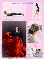 Hair Bun Maker, Hair Doughnut Shaper (6PCS, 3 Sizes: Large 3.5IN, Medium 3IN, Small 2IN, Black) - Hair Styling Accessories Kit Includes Elastic Bands, Bobby Pins, Invisible Hair Nets