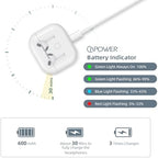 CIVPOWER Updated Charging Case Replacement Compatible with Air Pods 3rd Generation, Wireless Air Pods 3 Charger Case with Pairing Sync Button Without Earbuds, White