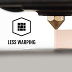 HATCHBOX PLA PRO+ 3D Printer Filament, Dimensional Accuracy +/- 0.03 mm, 1 kg Spool, 1.75 mm, Beige