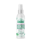Chomp! Travel Size Bed Bug & Insect Repellent, Natural, TSA Approved Indoor Pest Control Spray for Travel & Home, Plant-Based Dust Mite, Ant, Spider, Fly Killer, Peppermint Scent, 3.4 Fl Oz