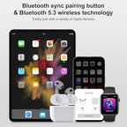 Compatible for AirPods 3rd Generation Charging Case Replacement, Wireless Air Pod 3 Charger Case with Bluetooth Pairing Without Earbuds, White