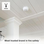First Alert SMICO100-AC Interconnect Hardwire Combination Smoke & Carbon Monoxide Alarm with Battery Backup, 1-Pack