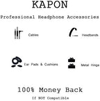 A20 Headset Replacement Ear Pads Ear Cushions Kit Compatible with Bose Aviation Headset X A10 A20 Headphone Ear Cups Ear Cover Earpads Repair Parts Memory Foam Earpads(Black)