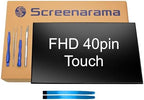 SCREENARAMA New Screen Replacement for Dell Latitude 15 3520, OnCell Touch, 40pins, FHD 1920x1080, IPS, Matte, LCD LED Display with Tools