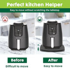 Appliances Slider Tray for Coffee Maker & Coffee Pot, Kitchen Small Appliances Sliding Mat Countertop Organizer, Coffee Bar Accessories Storage Sliding Board for Keurig, Ninja, Toaster(11.4''×13.3'')