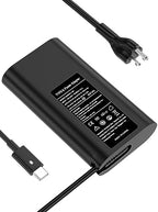 65W 45Watt for Dell Laptop Charger AC Adapter Replacement-for Dell USB C Charger Latitude 5420 5520 5320 7420 5430 7390 7320 7400,XPS 13 Chromebook 3100 Computer Type C Fast Charging Power Supply Cord