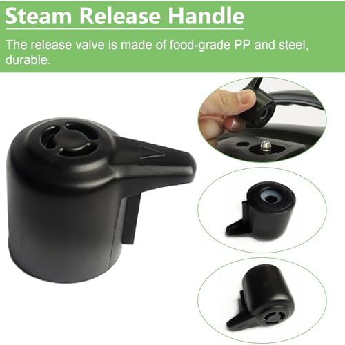 11 PCS Instant Pot Accessories for Duo 5, 6 Qt and Duo Plus 6 Qt, InstantPot Replacement Parts Include Sealing Ring, Steam Release Valve, Anti-Block Shield, Valve Sealing Ring, Float Valve and Gasket