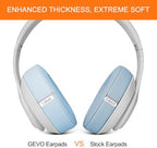 Ear Pads Replacement for Beats Studio 3 - GEVO Earpad Cushions for Beats Studio 2 3 Wired Wireless - Headphone Cover Parts with Strong Adhesive (Crystal Blue)