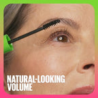 Maybelline Great Lash Washable Mascara Makeup, Volumizing Lash-Doubling Formula That Conditions As It Thickens, Blackest Black, 1 Count
