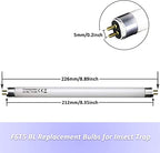coospider-repta 6 Pack 32050 Replacement Bulbs for DynaTrap DT2000XLP DT2000XL DT3012, F6T5/BL DynaTrap 1 Acre Mosquito & Flying Insect Trap Replacement UV Bulb, Bug Zapper Replacement Bulb