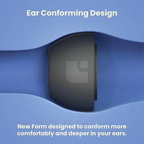 Foam Masters Ultra-Premium Memory Foam Ear Tips for AirPods Pro 1st & 2nd Gen | 3 Pairs | Black Magic Ver 6.0 | Secure | Comfort | Better Noise Cancel | Replacement Buds – Black, Assorted S/M/L