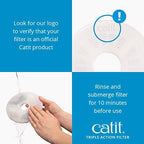 Catit Triple Action Replacement Original Water Fountain Filters, 12 Pack – Official Replacement Filters for Catit Cat Drinking Water Fountains