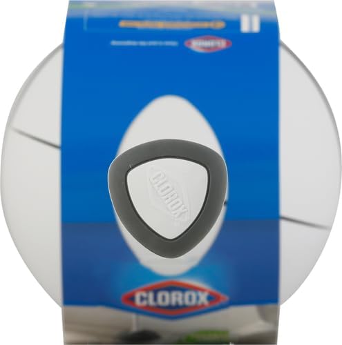 Clorox Toilet Plunger with Hideaway Caddy – Toilet Plunger for Bathroom, Bathroom Organizers & Storage, Bathroom Accessories, Toilet Unclogger, Plunger with Holder