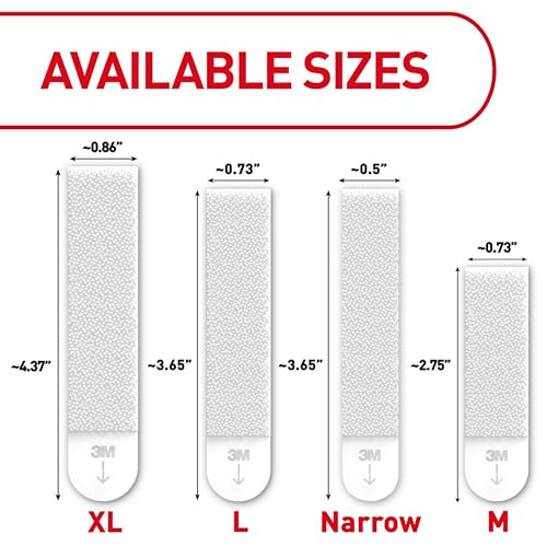 Command 5 lb Small Picture Hanging Strips 18 Pairs (36 Command Strips), Damage Free Hanging Picture Hangers, No Tools Wall Hanging Strips for Home Decor, White Adhesive Strips