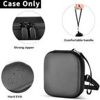 ANKHOH Portable CD Player Case, Travel Carrying Holder Storage for Walkman Discman with CD Earphone&Cable Accessories Storage, Compatible with Deluxe/HOTT/Gueray/GPX/Klim/ARAFUNA, Case Only