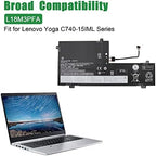 L18M3PFA 5B10T83739 5B10W67258 Laptop Battery Replacement for Lenovo Yoga C740-15IML Series Notebook L18D3PF2 5B10T83740 5B10W67402 11.52V 60.3Wh 5235mAh