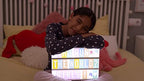 Pink Cinema Light Box with 400 Letters & Emojis & 2 Markers - BONNYCO | Led Light Box Home Office & Room Decor | Light Up Sign Letters Board Gifts for Women & Girls Christmas & Birthdays | Pink Decor