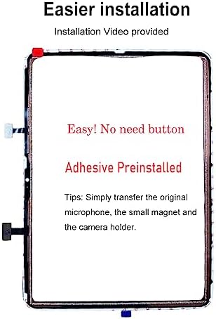 for iPad 10 (10th Generation 2022 Released) A2696 A2757 A2777 Screen Replacement Digitizer Touch Glass Kits, for iPad 10th Gen 10.9 Inch, Full Repair Sets, No for Pro/Air (Not include LCD)